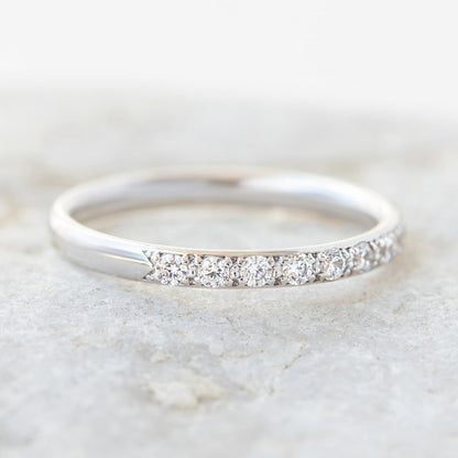 0.37 CT Round Full Eternity Lab Grown Diamond Wedding Band