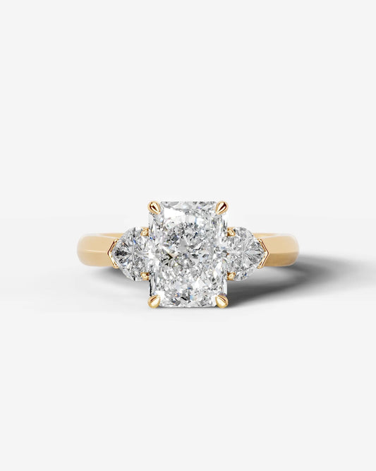 Marquise Solitaire With Tulip Prongs Lab Grown Diamond Engagement Ring