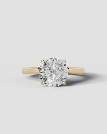 Marquise Solitaire With Tulip Prongs Lab Grown Diamond Engagement Ring