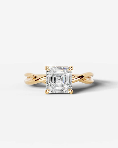 Marquise Solitaire With Tulip Prongs Lab Grown Diamond Engagement Ring