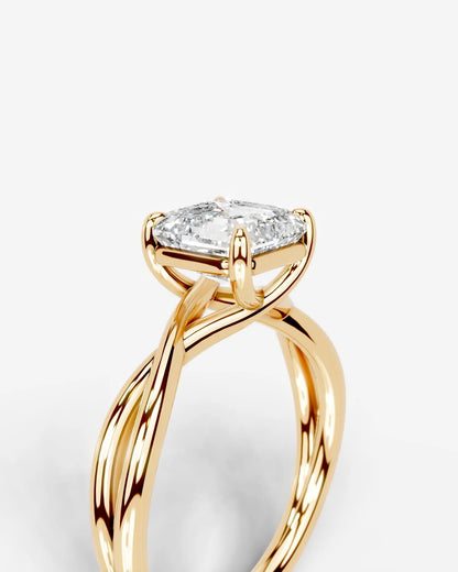 Marquise Solitaire With Tulip Prongs Lab Grown Diamond Engagement Ring