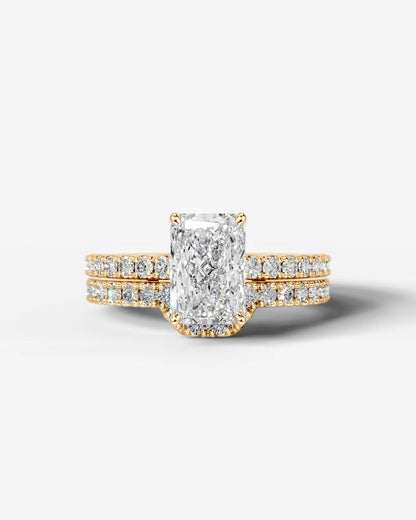Marquise Solitaire With Tulip Prongs Lab Grown Diamond Engagement Ring