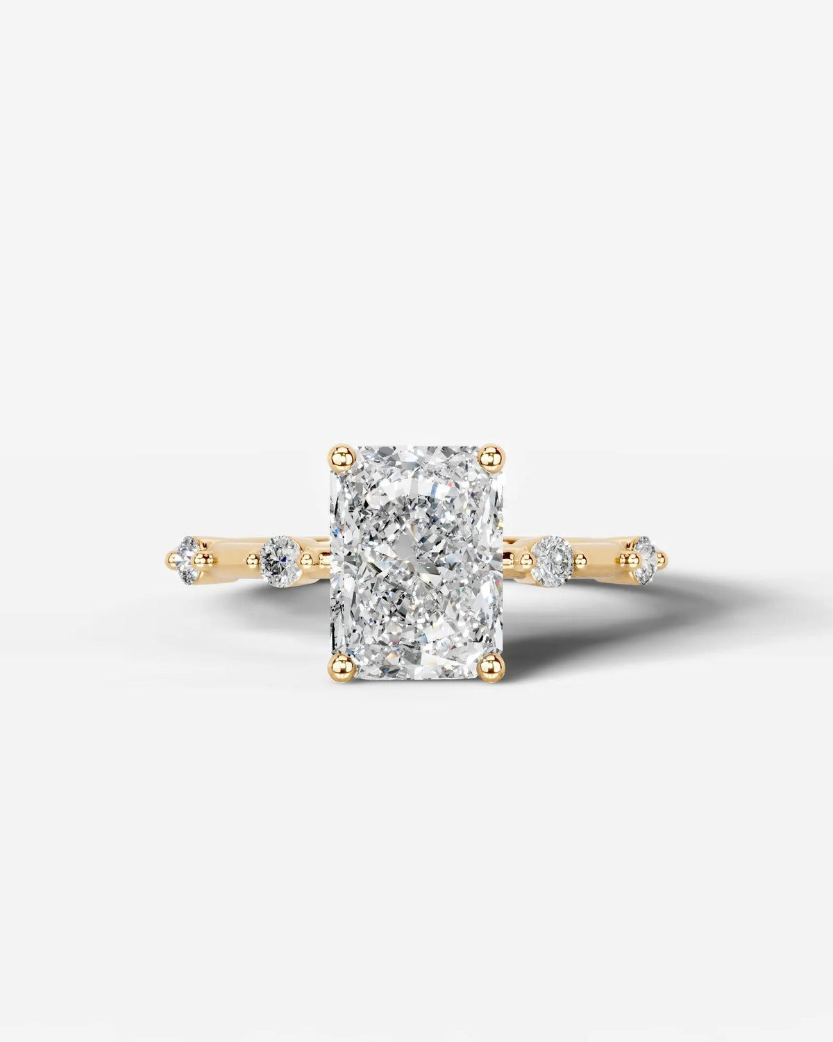 Marquise Solitaire With Tulip Prongs Lab Grown Diamond Engagement Ring