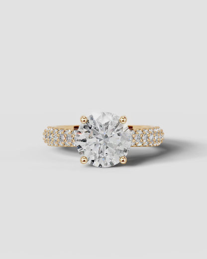 Marquise Solitaire With Tulip Prongs Lab Grown Diamond Engagement Ring