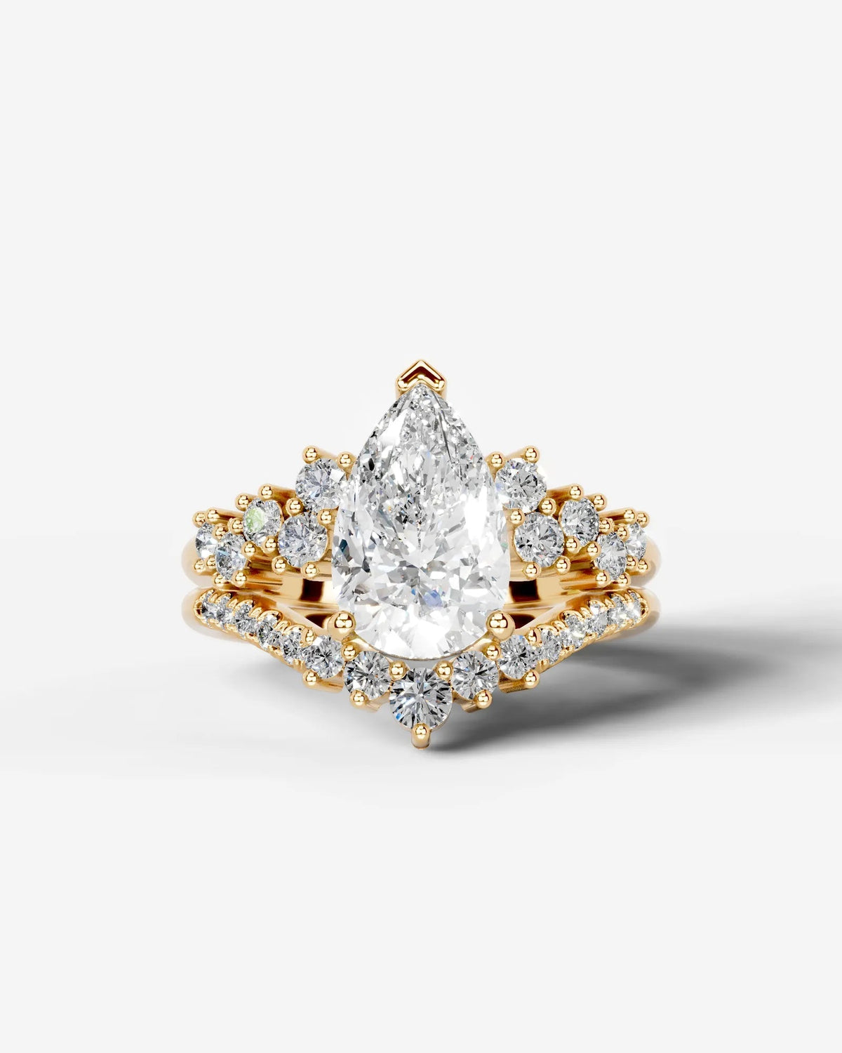 Marquise Solitaire With Tulip Prongs Lab Grown Diamond Engagement Ring