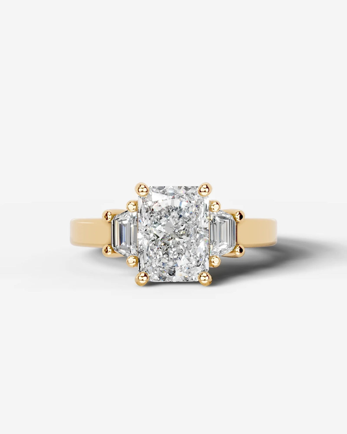 Marquise Solitaire With Tulip Prongs Lab Grown Diamond Engagement Ring