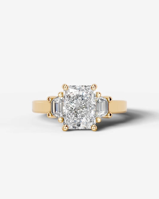 Marquise Solitaire With Tulip Prongs Lab Grown Diamond Engagement Ring