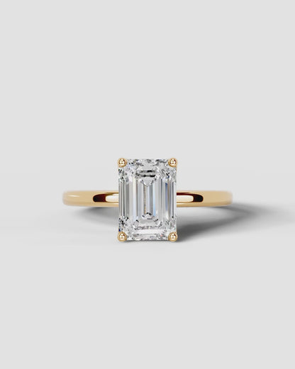 Marquise Solitaire With Tulip Prongs Lab Grown Diamond Engagement Ring