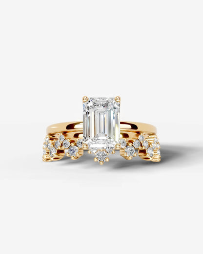 Marquise Solitaire With Tulip Prongs Lab Grown Diamond Engagement Ring