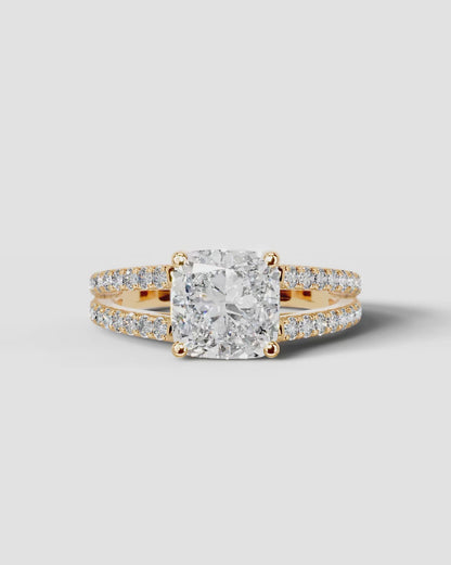Marquise Solitaire With Tulip Prongs Lab Grown Diamond Engagement Ring