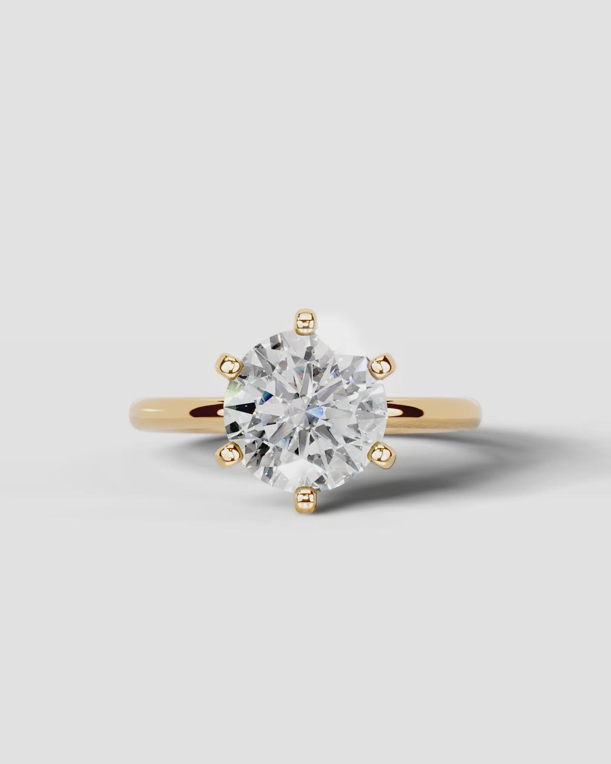 Marquise Solitaire With Tulip Prongs Lab Grown Diamond Engagement Ring