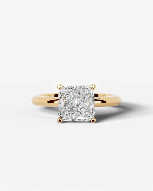 Marquise Solitaire With Tulip Prongs Lab Grown Diamond Engagement Ring
