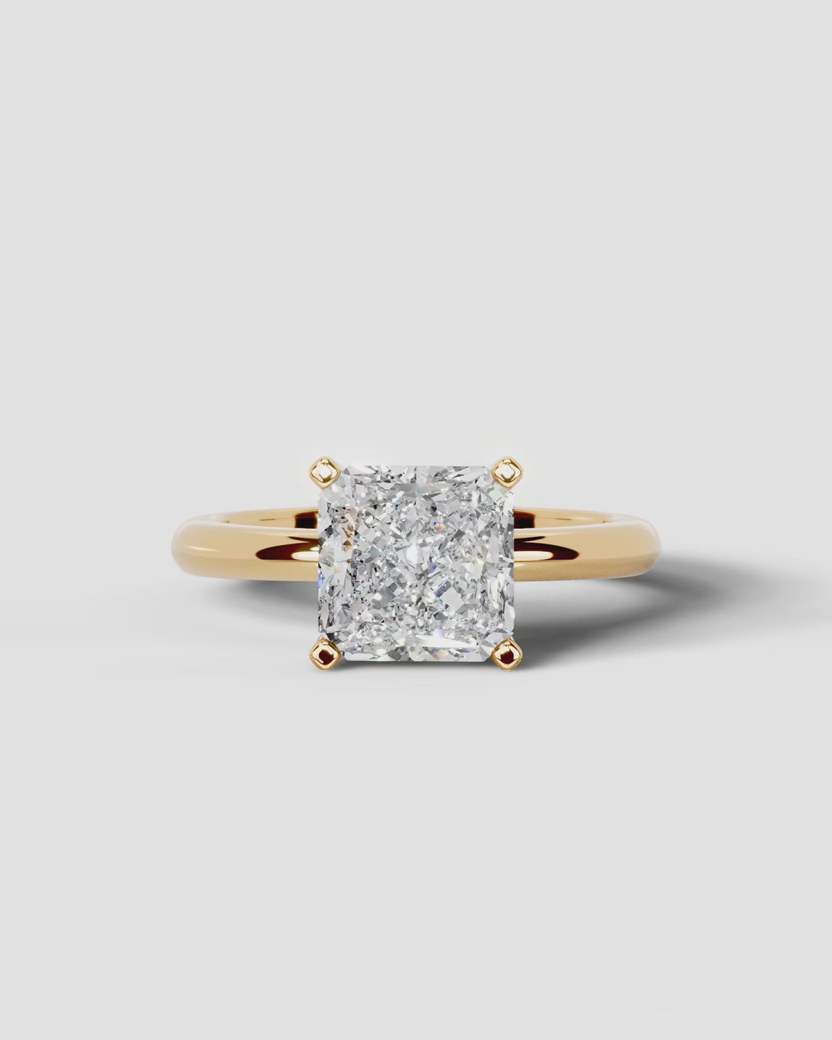 Marquise Solitaire With Tulip Prongs Lab Grown Diamond Engagement Ring