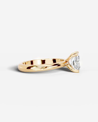 Marquise Solitaire With Tulip Prongs Lab Grown Diamond Engagement Ring