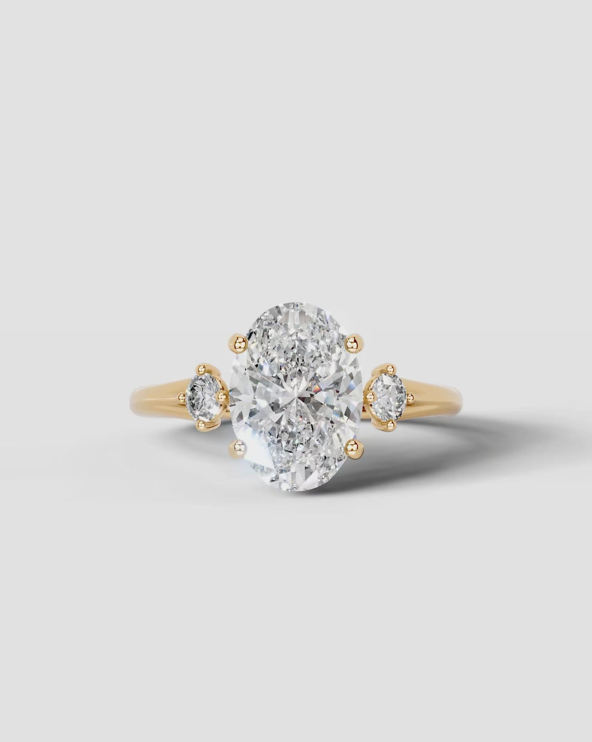 Marquise Solitaire With Tulip Prongs Lab Grown Diamond Engagement Ring