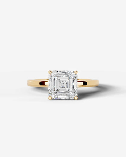 Marquise Solitaire With Tulip Prongs Lab Grown Diamond Engagement Ring