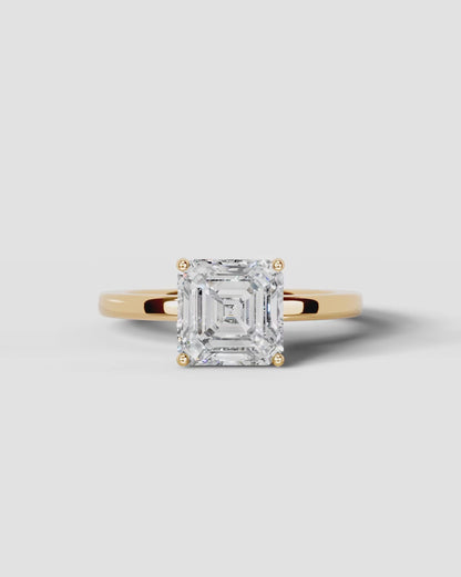 Marquise Solitaire With Tulip Prongs Lab Grown Diamond Engagement Ring