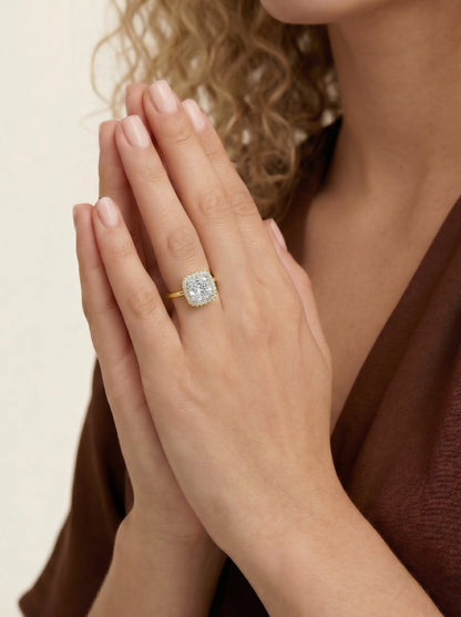 Marquise Solitaire With Tulip Prongs Lab Grown Diamond Engagement Ring