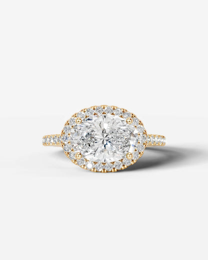 Marquise Solitaire With Tulip Prongs Lab Grown Diamond Engagement Ring