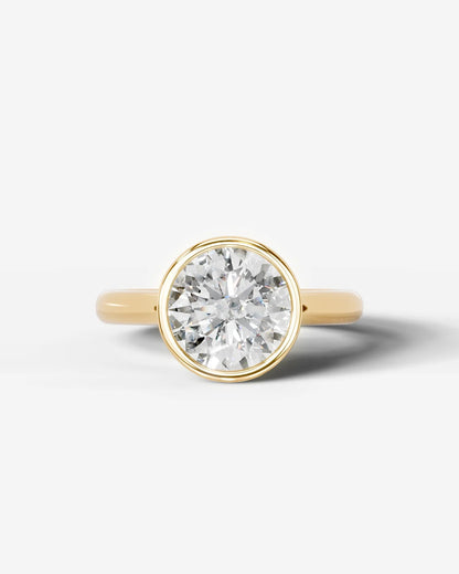 Marquise Solitaire With Tulip Prongs Lab Grown Diamond Engagement Ring