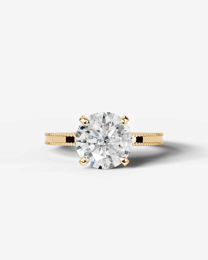 Marquise Solitaire With Tulip Prongs Lab Grown Diamond Engagement Ring