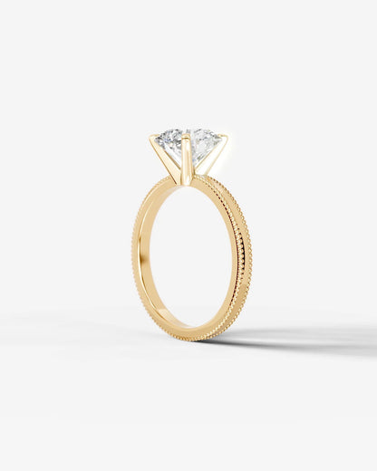 Marquise Solitaire With Tulip Prongs Lab Grown Diamond Engagement Ring