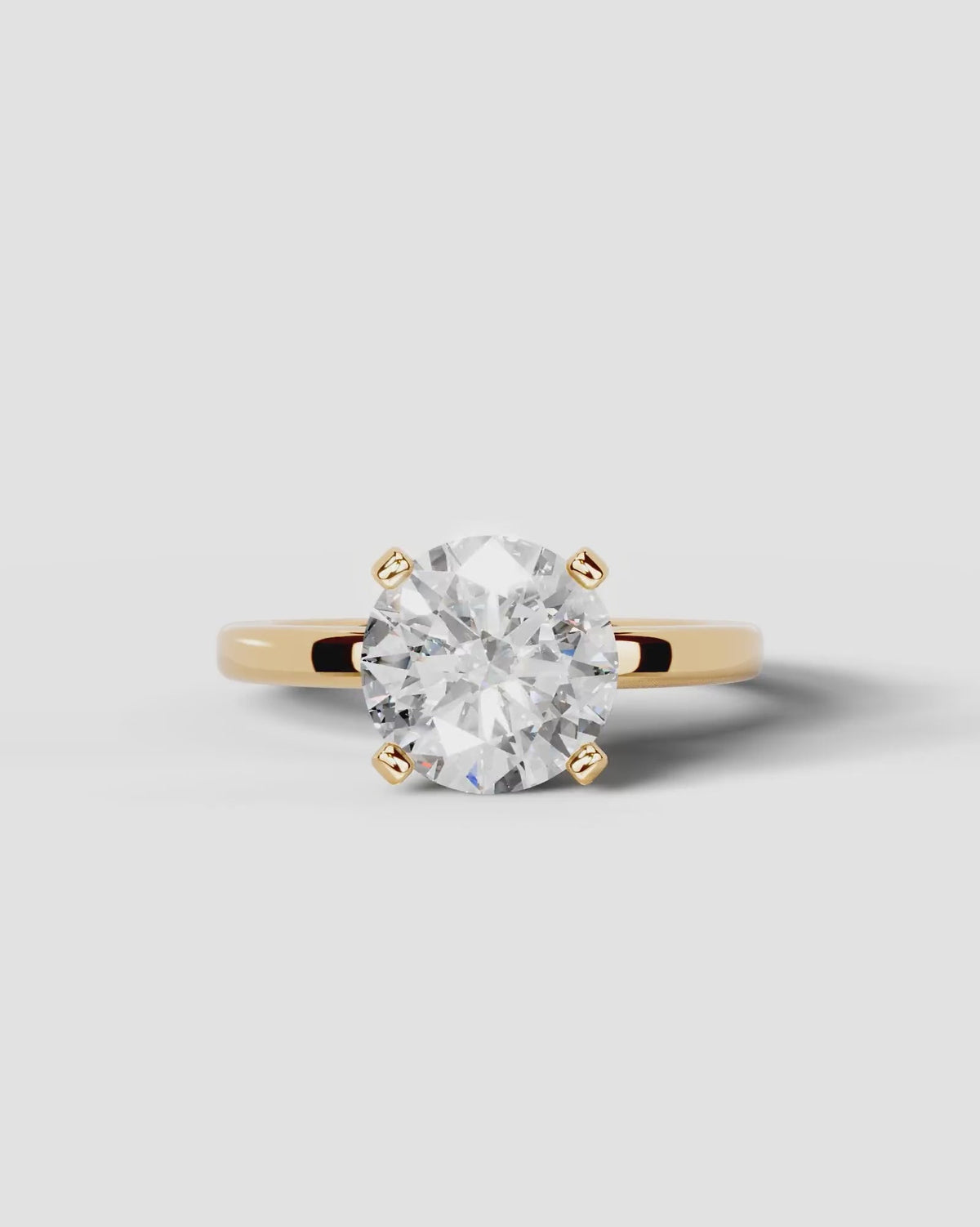 Marquise Solitaire With Tulip Prongs Lab Grown Diamond Engagement Ring