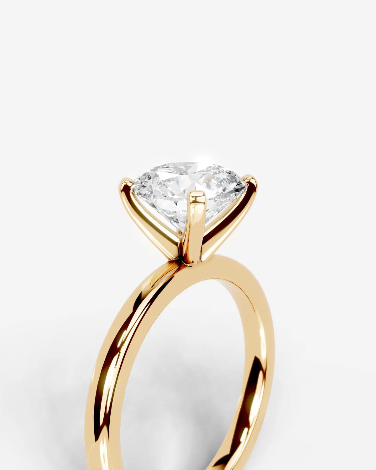 Marquise Solitaire With Tulip Prongs Lab Grown Diamond Engagement Ring