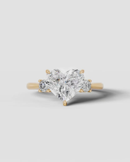 Marquise Solitaire With Tulip Prongs Lab Grown Diamond Engagement Ring