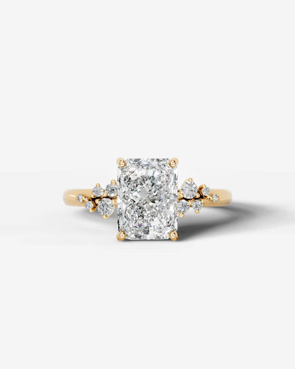 Marquise Solitaire With Tulip Prongs Lab Grown Diamond Engagement Ring