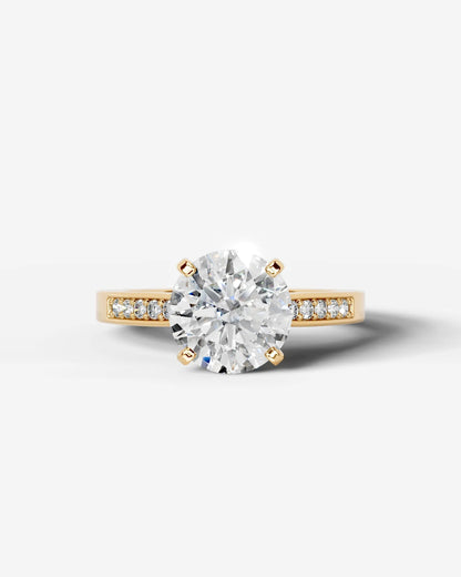 Marquise Solitaire With Tulip Prongs Lab Grown Diamond Engagement Ring