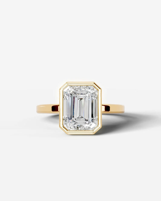Marquise Solitaire With Tulip Prongs Lab Grown Diamond Engagement Ring
