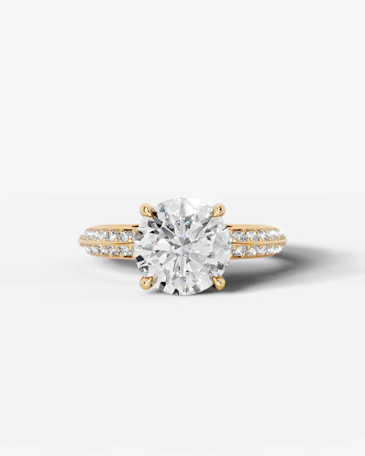 Marquise Solitaire With Tulip Prongs Lab Grown Diamond Engagement Ring