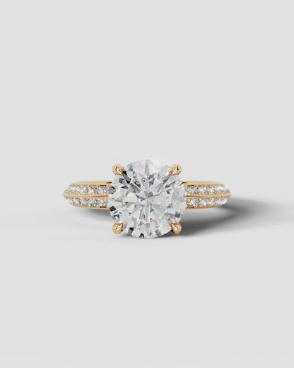 Marquise Solitaire With Tulip Prongs Lab Grown Diamond Engagement Ring