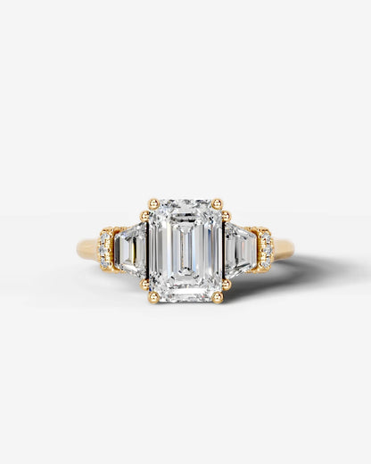 Marquise Solitaire With Tulip Prongs Lab Grown Diamond Engagement Ring