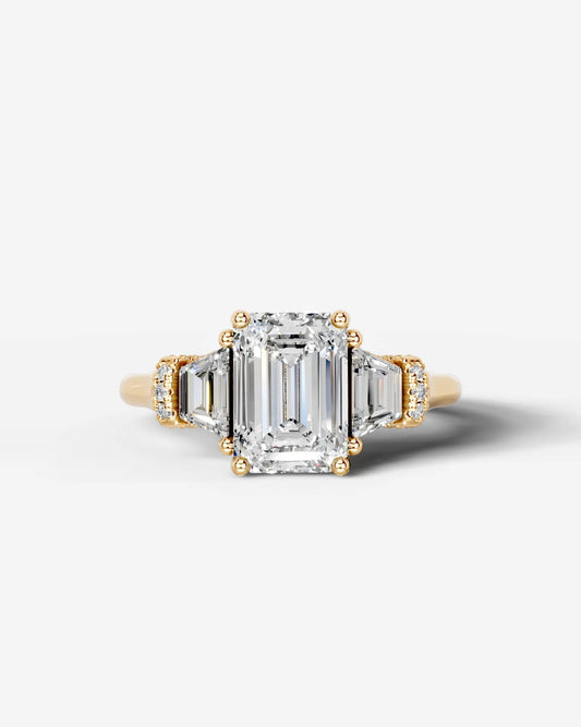 Marquise Solitaire With Tulip Prongs Lab Grown Diamond Engagement Ring
