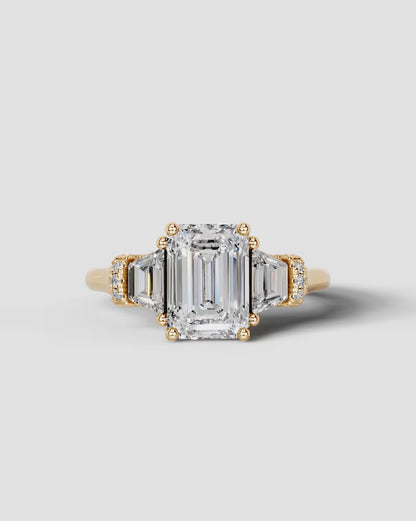 Marquise Solitaire With Tulip Prongs Lab Grown Diamond Engagement Ring