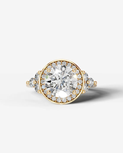 Marquise Solitaire With Tulip Prongs Lab Grown Diamond Engagement Ring