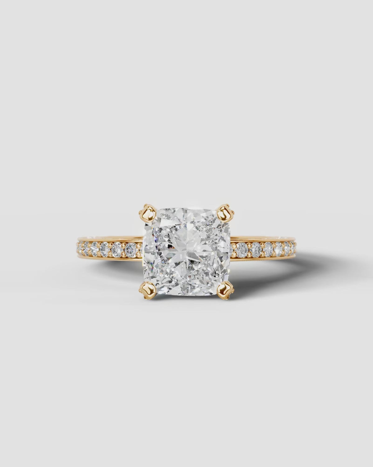 Marquise Solitaire With Tulip Prongs Lab Grown Diamond Engagement Ring