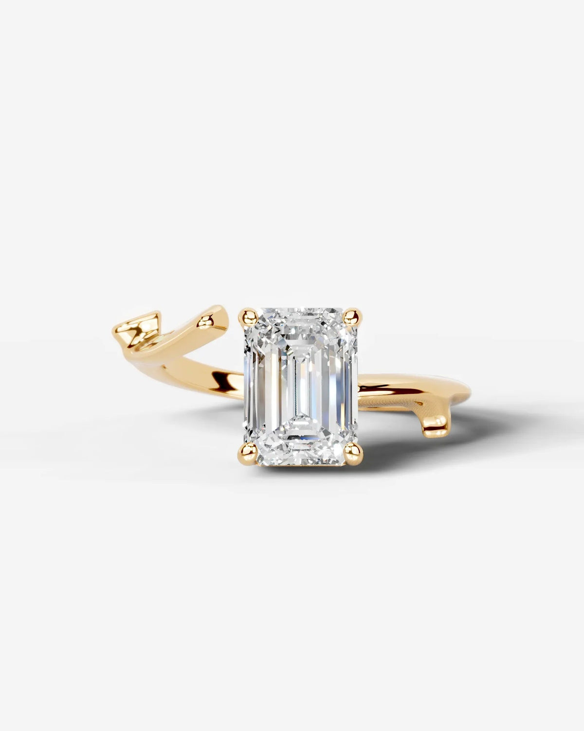 Marquise Solitaire With Tulip Prongs Lab Grown Diamond Engagement Ring