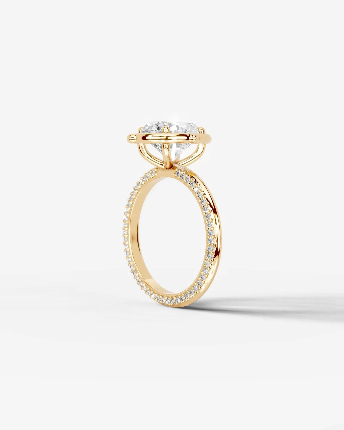 Marquise Solitaire With Tulip Prongs Lab Grown Diamond Engagement Ring