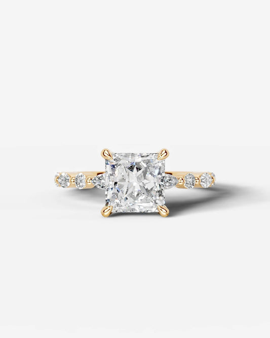 Marquise Solitaire With Tulip Prongs Lab Grown Diamond Engagement Ring