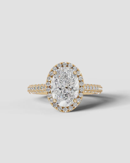 Marquise Solitaire With Tulip Prongs Lab Grown Diamond Engagement Ring