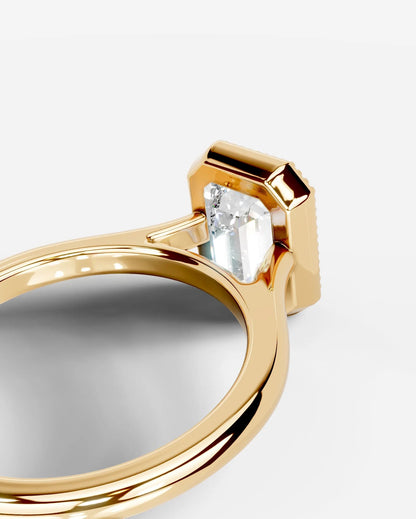 Marquise Solitaire With Tulip Prongs Lab Grown Diamond Engagement Ring