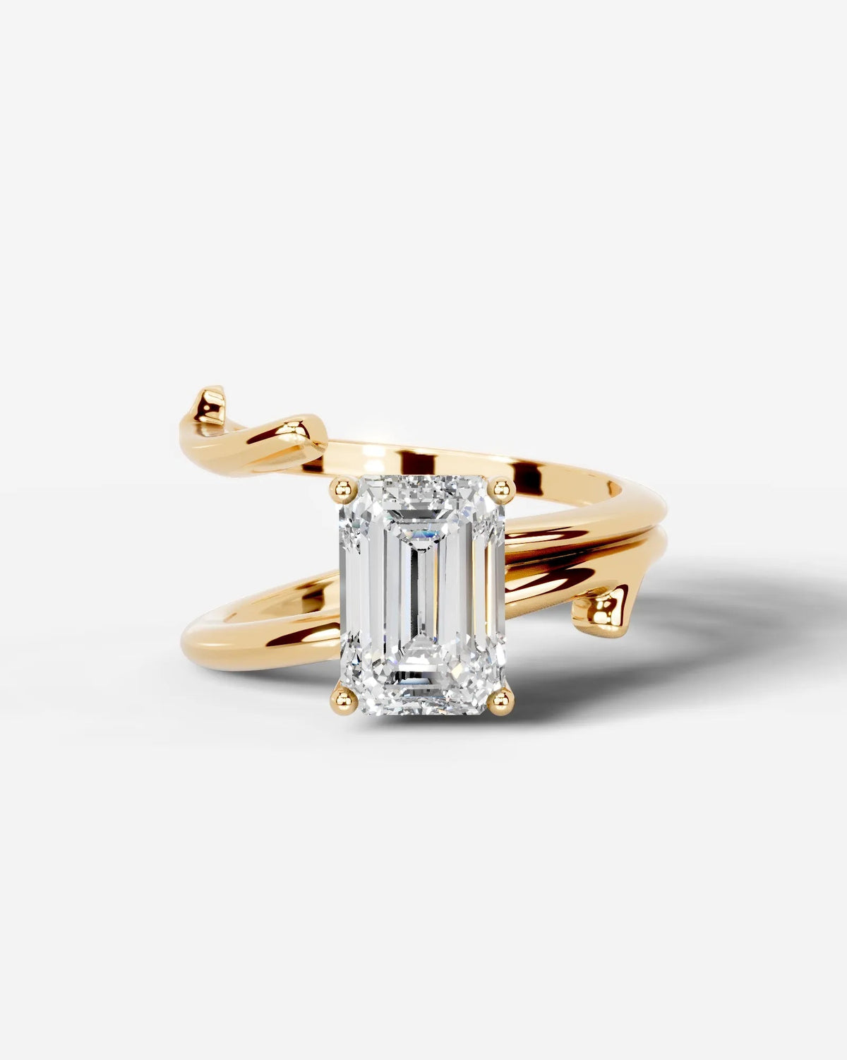 Marquise Solitaire With Tulip Prongs Lab Grown Diamond Engagement Ring