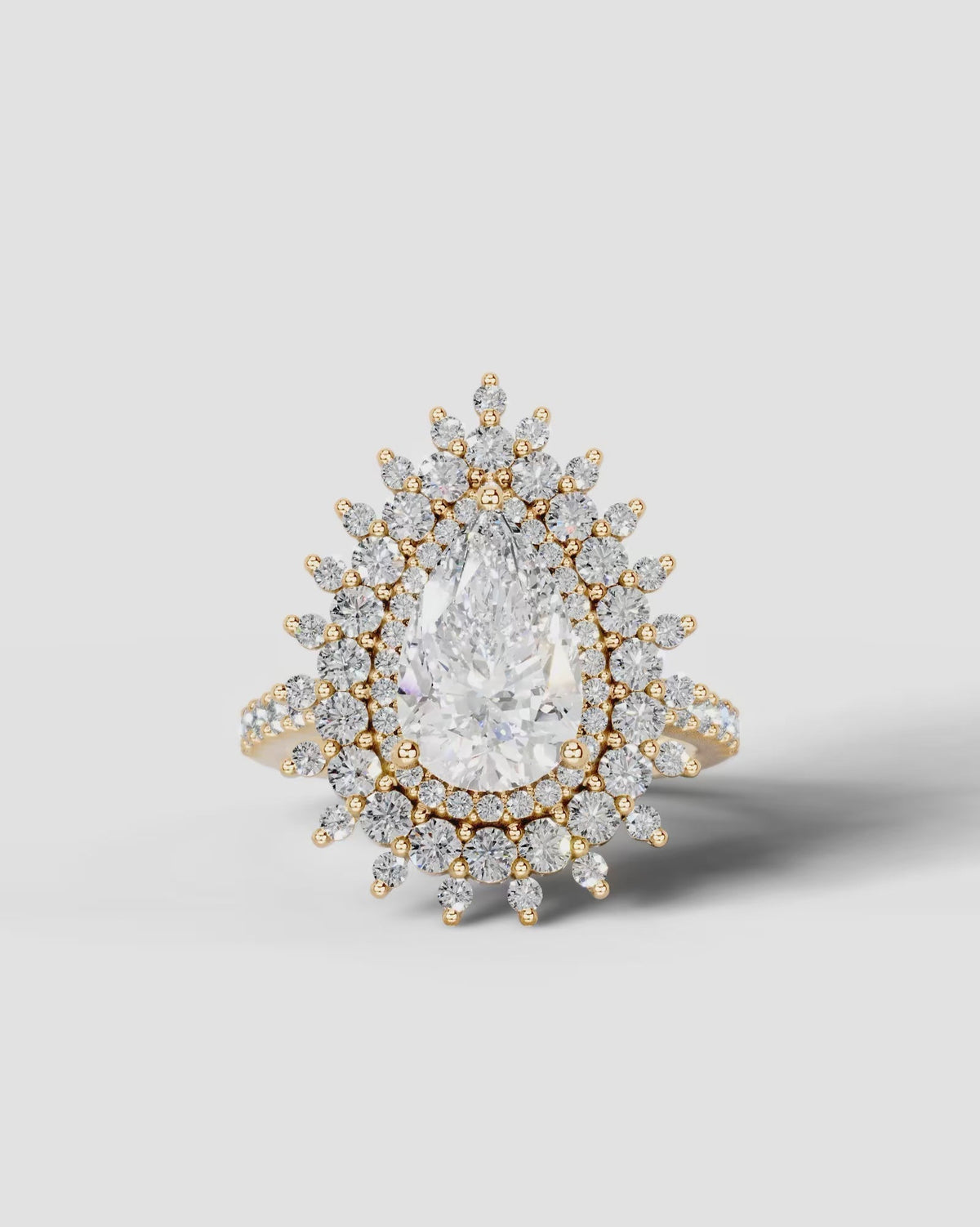 Marquise Solitaire With Tulip Prongs Lab Grown Diamond Engagement Ring