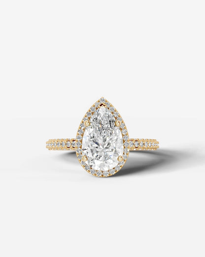 Marquise Solitaire With Tulip Prongs Lab Grown Diamond Engagement Ring