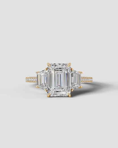 Marquise Solitaire With Tulip Prongs Lab Grown Diamond Engagement Ring