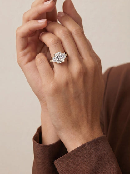 Marquise Solitaire With Tulip Prongs Lab Grown Diamond Engagement Ring