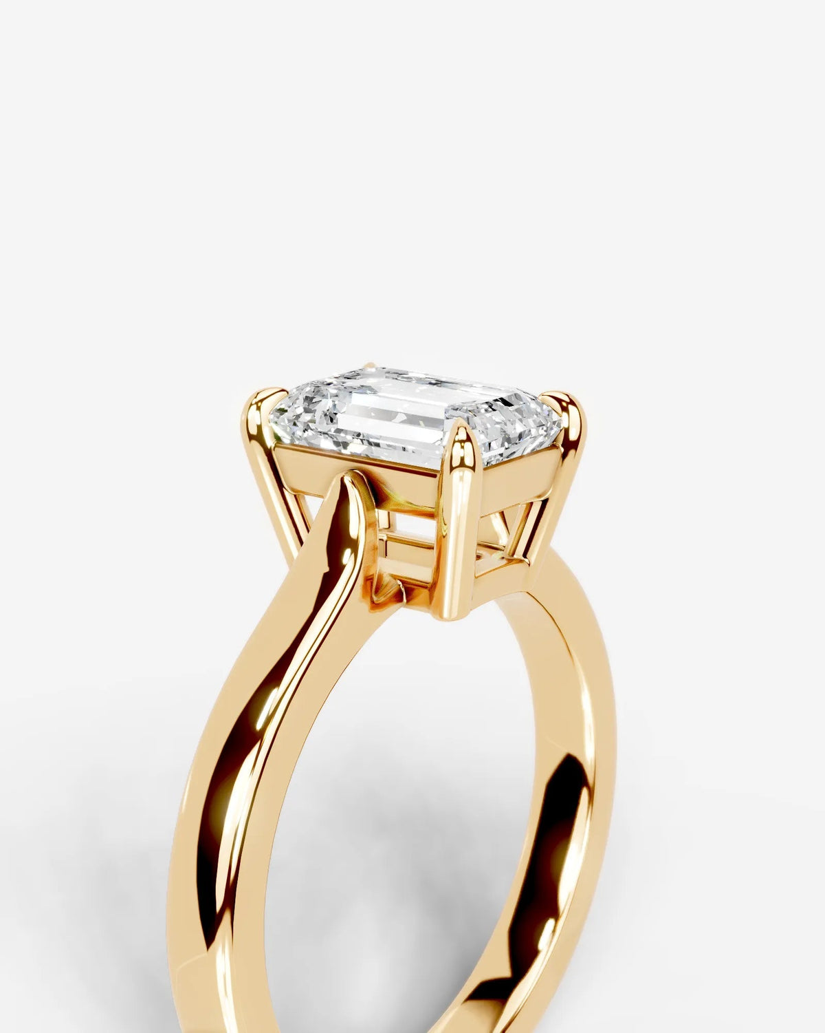 Marquise Solitaire With Tulip Prongs Lab Grown Diamond Engagement Ring